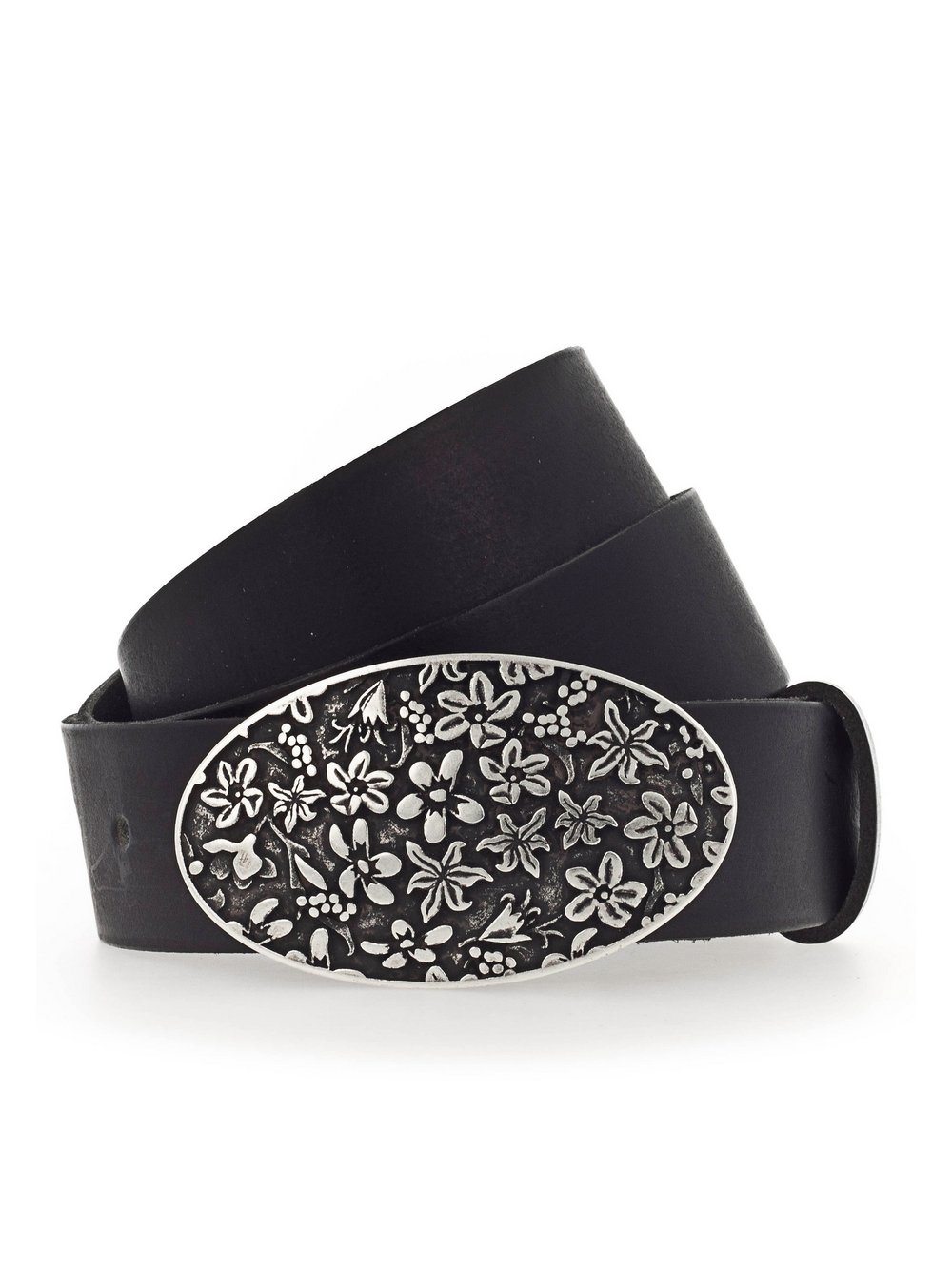 Mustang Gürtel Damen schwarz, 90 Image