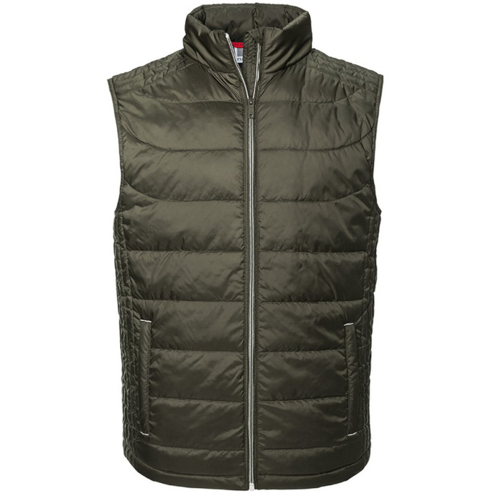 Russell Mens Nano Padded Bodywarmer (dunkel oliv) Image