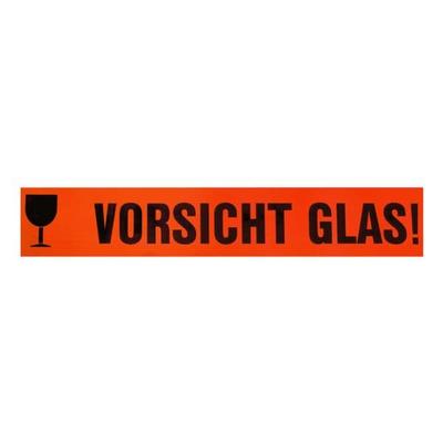 PP-Signalklebeband »Vorsicht Glas!« weiß, OTTO Office