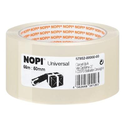 Nopi Packband »Universal« 50 mm x 66,00 m transparent