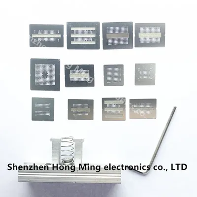 Memory Direct Heat BGA Reballing Stencils Template Holder Jig For DDR1 DDR2 DDR3 DDR5 DR2-3 DDR3-2