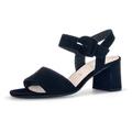 Sandalette GABOR Gr. 35, schwarz Damen Schuhe Sandaletten Sommerschuh, Sandale, Blockabsatz,mit Best Fitting-Ausstattung