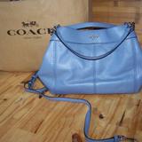 Coach Bags | Coach Purse Nwt Light Blue | Color: Blue | Size: See Description