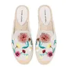 2021 Verkauf Top Hanf Gummi Zapatos de Mujer Tienda Soludos Hausschuhe Panto letten Slides Schuhe Espa drilles Sandalen für flache Damen größe