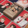 55 stücke kpop photo card xmas album hyunjin felix bangchan lomo karten foto druck karten set fans