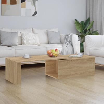 Vidaxl - Couchtisch Sonoma-Eiche 150x50x35 cm Holzwerkstoff