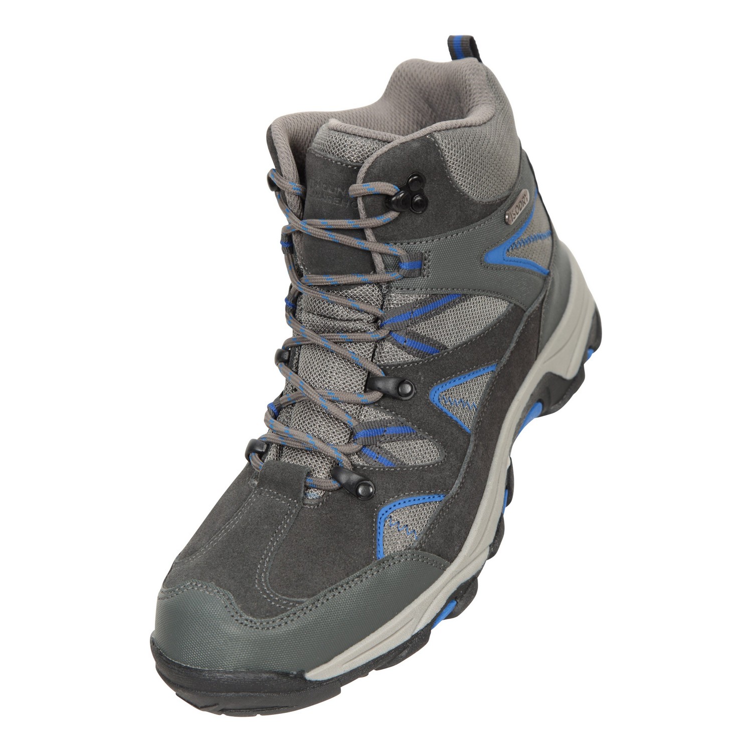 Mountain Warehouse Herren Rapid Wildleder Wanderschuhe (dunkelgrau)
