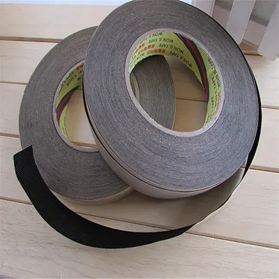 10Yards 2.0cm 2.4cm 3.0cm black Adhesive Grosgrain strips as the ends of headband sticky hairbands
