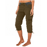 YDKZYMD Womens Capri Cargo Pants Casual High Waisted Athletic Baggy Pants Hiking Summer Lightweight Golf Joggers Pants Outdoor Drawstring Cropped Pants with Pockets Army Green XL