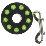 3 Pack Scuba Spool Reel with Snap Clip Diving Coil Lightweight Finger Tools Major Nylon Pc