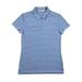 Nike Golf Womens Dri-Fit Victory Striped Polo Shirt Blue 884867 415 New (L)