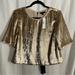 J. Crew Tops | J Crew Nwt Rose Gold Sequin Top Size P2 | Color: Gold | Size: 2p