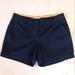 J. Crew Shorts | J. Crew Navy City Fit Classic Twill Chino Shorts Size 8 | Color: Blue | Size: 8