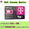 USA unbegrenzte Daten & Anruf & SMS Kanada Mexiko 5GB USA Prepaid-SIM-Karte unbegrenztes