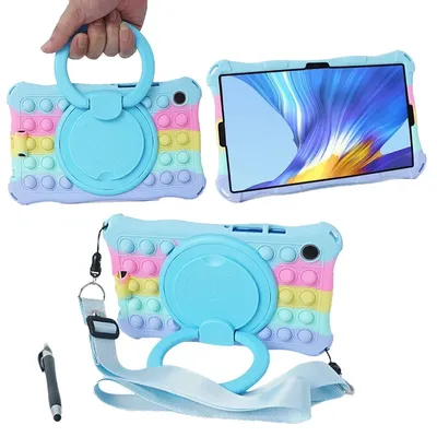 Enfants Cas Pour Samsung Galaxy Tab A9 + 8.7 Plus 11 "2023 360 Rotation Support Tablette Couverture