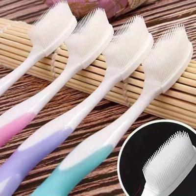 2pcs Soft Nano Manual Toothbrushes With Soft Brist...
