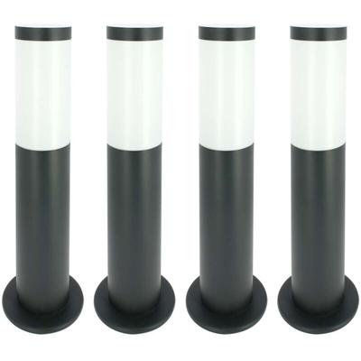 Arum Lighting - Set mit 4 anthrazitfarbenen E27-Außenklemmen valente, Höhe 45 cm Image