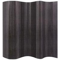 Raumteiler Bambus Grau 250 x 165 cm 10696