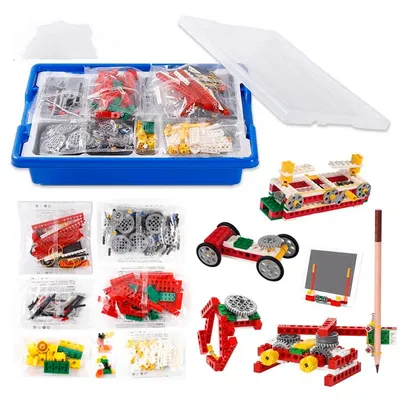 NEW 9689 Educational and Dacta STEAM Simple Machines Set 399Pcs/Box Building Blocks Homeschool DIY