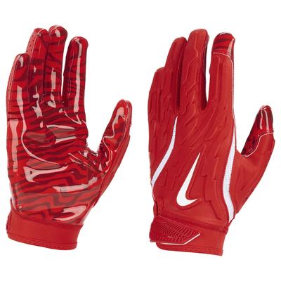Nike Superbad 7.0 Adult Football Gloves Red/White