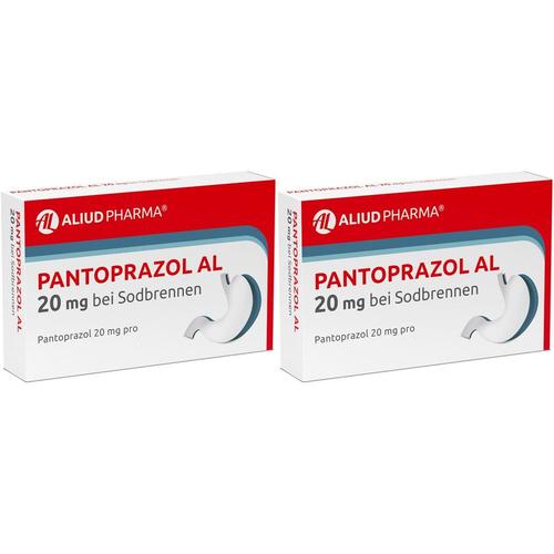 Pantoprazol AL 20 mg bei Sodbr.magensaftres.Tabl. Doppelpack 2x14 St Tabletten magensaftresistent