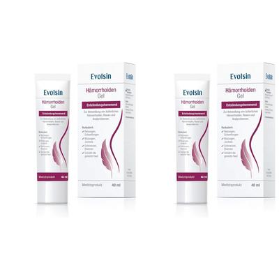 Evolsin Hämorrhoiden Gel Doppelpack 2x40 ml Image