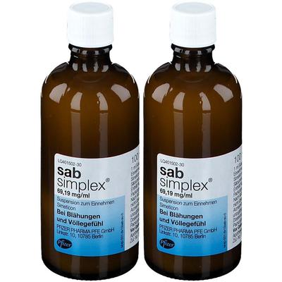 SAB simplex Suspension zum Einnehmen Doppelpack 2x100 ml Image