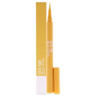 The Color Pen Eyeliner - 137 Yellow by 3INA for Women - 0.034 oz Eyeliner