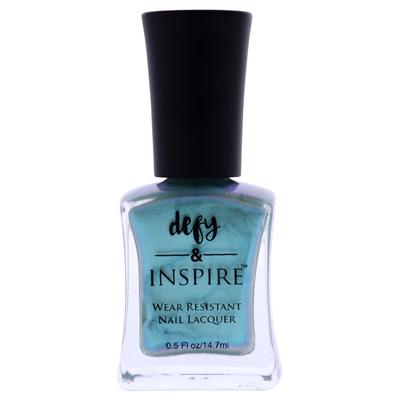 Wear Resistant Nail Lacquer - 513 Just Chilling by defy and Inspire for Women - 0.5 oz Nail Polish