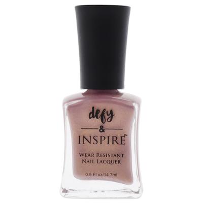 Wear Resistant Nail Lacquer - 122 In The Tank by Defy and Inspire for Women - 0.5 oz Nail Polish