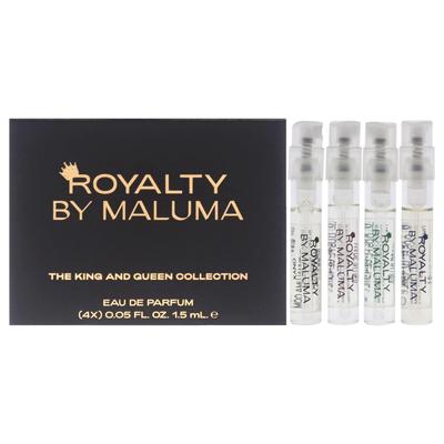 The King and Queen Collection by Royalty By Maluma for Unisex - 4 Pc Gift Set