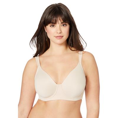 Plus Size Women's Brigitte Seamless Underwire T-shirt Bra 5028 by Leading Lady in Sand (Size 40 B)