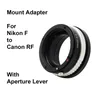 Nik(G)-EOS R per obiettivo Nikon F-Canon RF Mount Adapter Ring Nik-RF F-RF Nik-EOS R RF Nikon F G