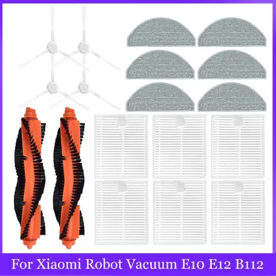 Für Xiaomi Roboter Vakuum E10 E12 B112 Kehrmaschine Reiniger Ersatzteile Roller Seite Pinsel Image