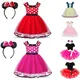Phantasie Mini Maus Kleid für Mädchen Halloween Ostern Prinzessin Kostüm Kinder Kleider für Mädchen
