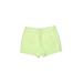 J.Crew Factory Store Athletic Shorts: Green Solid Activewear - Women's Size 4