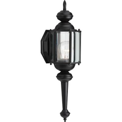 Progress Lighting 152469 - 1 Light Black with Clea...