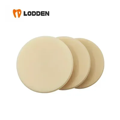LODDEN Multilayer PMMA Blocks Dental Lab Materials Resin Disc for CAM/CAD Open System 98mm A1 A2 A3