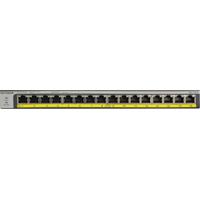 NETGEAR Netzwerk-Switch GS116LP, grau, B:28,6cm H:2,7cm T:10,2cm, Netzwerk-Switches