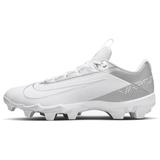 Nike Vapor Edge Shark 2 Men s Football Cleats (DH5088-102 White/Metallic Silver-White) Size 14