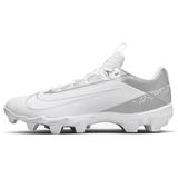 Nike Vapor Edge Shark 2 Men s Football Cleats (DH5088-102 White/Metallic Silver-White) Size 12