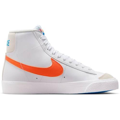 NIKE Lifestyle - Schuhe Kinder - Sneakers Blazer Mid 77 Kids (GS), Größe 36 ½ in WHITE/TOTAL ORANGE-PHOTO BLUE-PHANT