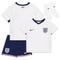 Infant Nike White England National Team Stadium Jersey Kit Set