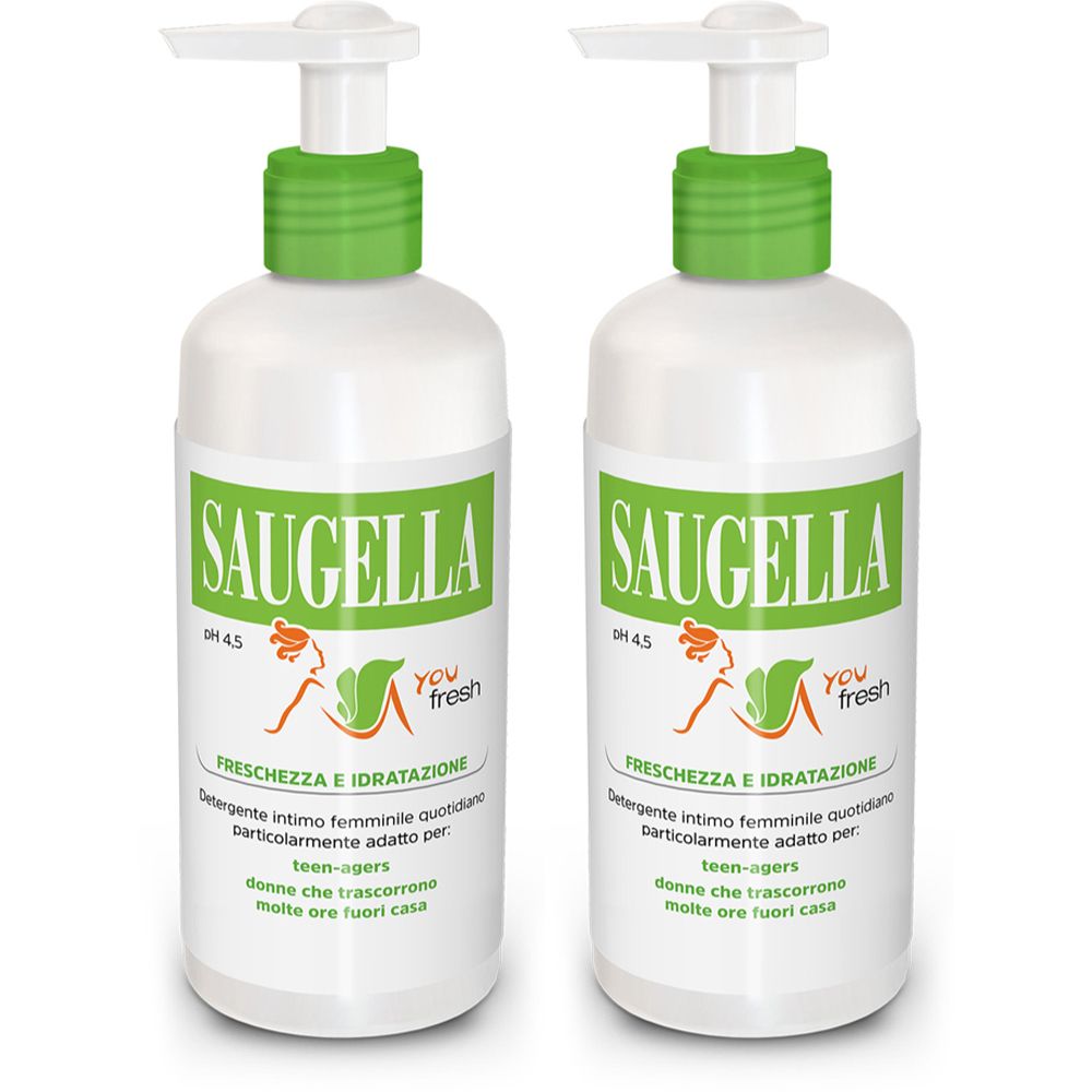 Saugella® YouFresh 2x200 ml Lozione