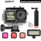 Für DJI Action 3 4 5 Wasserdichte Fall Set 45M Wasserdichte Schutzhülle Für DJI OSMO Action 5 4 3 action Kamera Zubehör