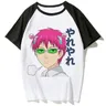 Saiki Kusuo T-Shirt Frauen Y2K T-Shirt weibliche lustige Anime Streetwear Kleidung