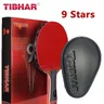 Tibhar 9 Sterne Tischtennis schläger überlegene klebrige Gummi Carbon Klinge Tischtennis schläger