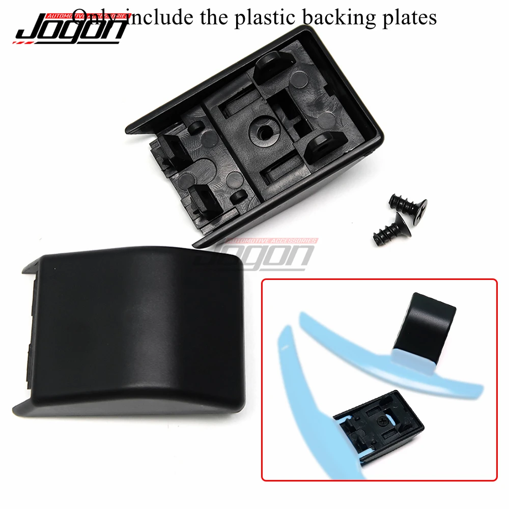 Schwarz Kunststoff Auto Innen Shifter Paddle Anhang Für BMW F48 M1 F87 M2 F80 M3 F82 F83 M4 F10 M5 F15 X5M F16 X6M Shift Befestigung Image