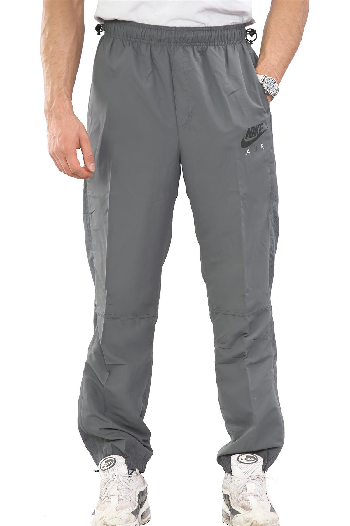 Nike Air Herren Leichtgewicht Woven Track Pants Grau Image