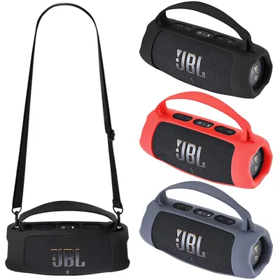 Newest Silicone Cover Case for JBL Charge 5 Portable Bluetooth Speaker, Soft Skin Sleeve for JBL
